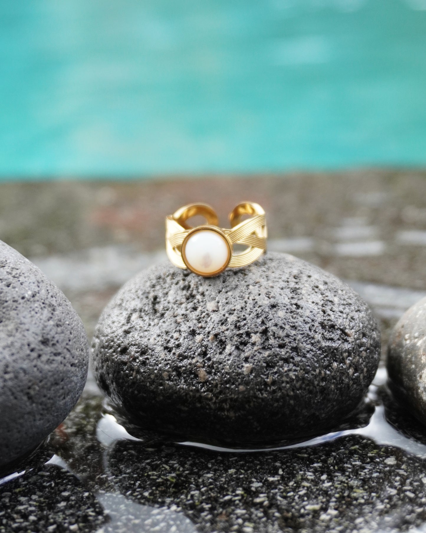 Bague YEMAYA en Nacre