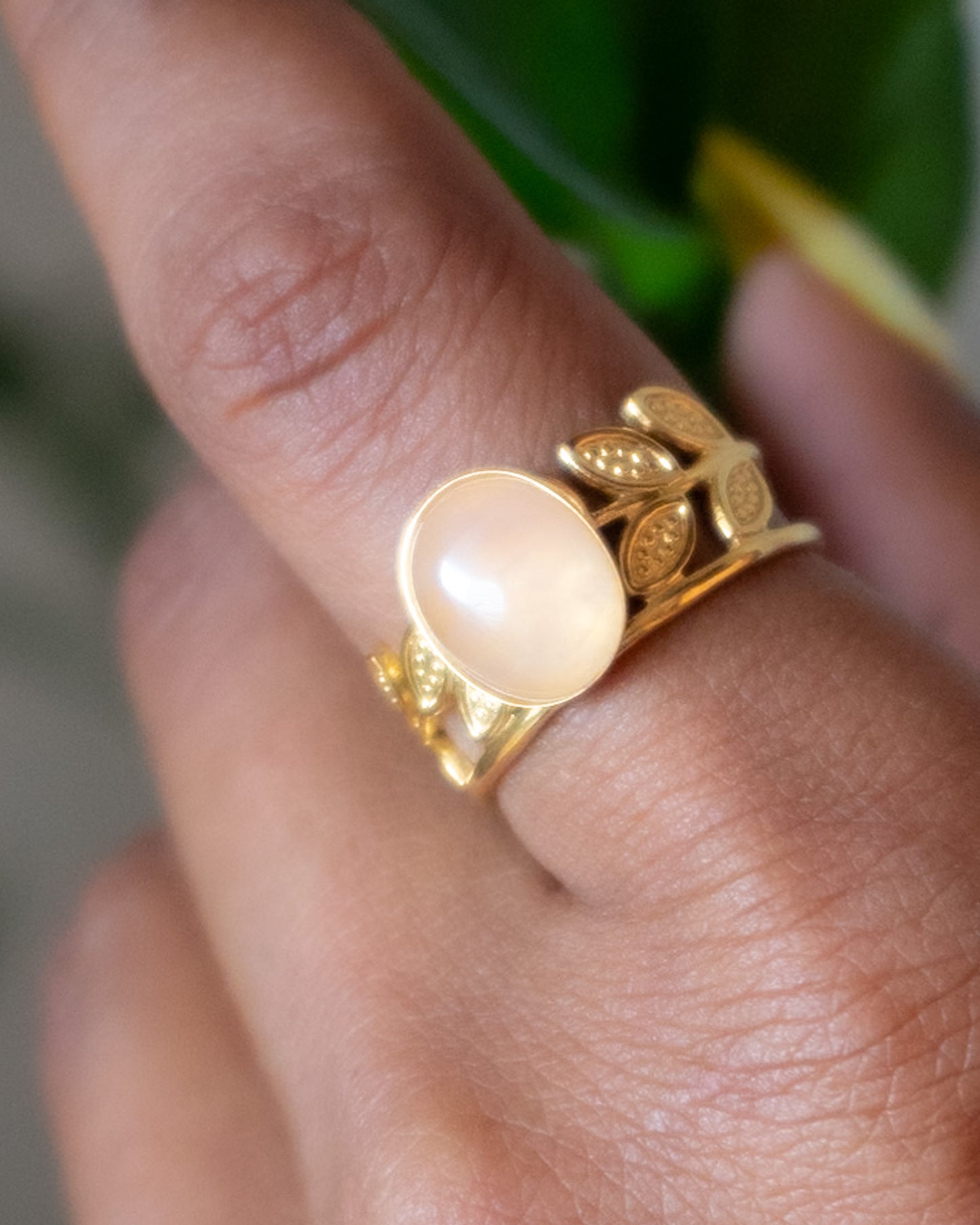 Bague Royale Love en Quartz-Rose