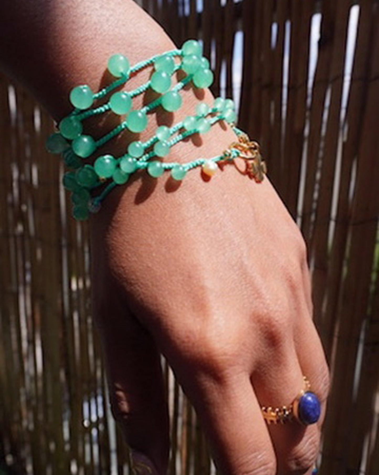 Anansi’s Wisdom Wrap en Aventurine