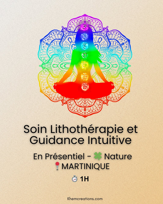Consultation : Soin Lithothérapie & Guidance Intuitive – Présentiel Nature - MARTINIQUE