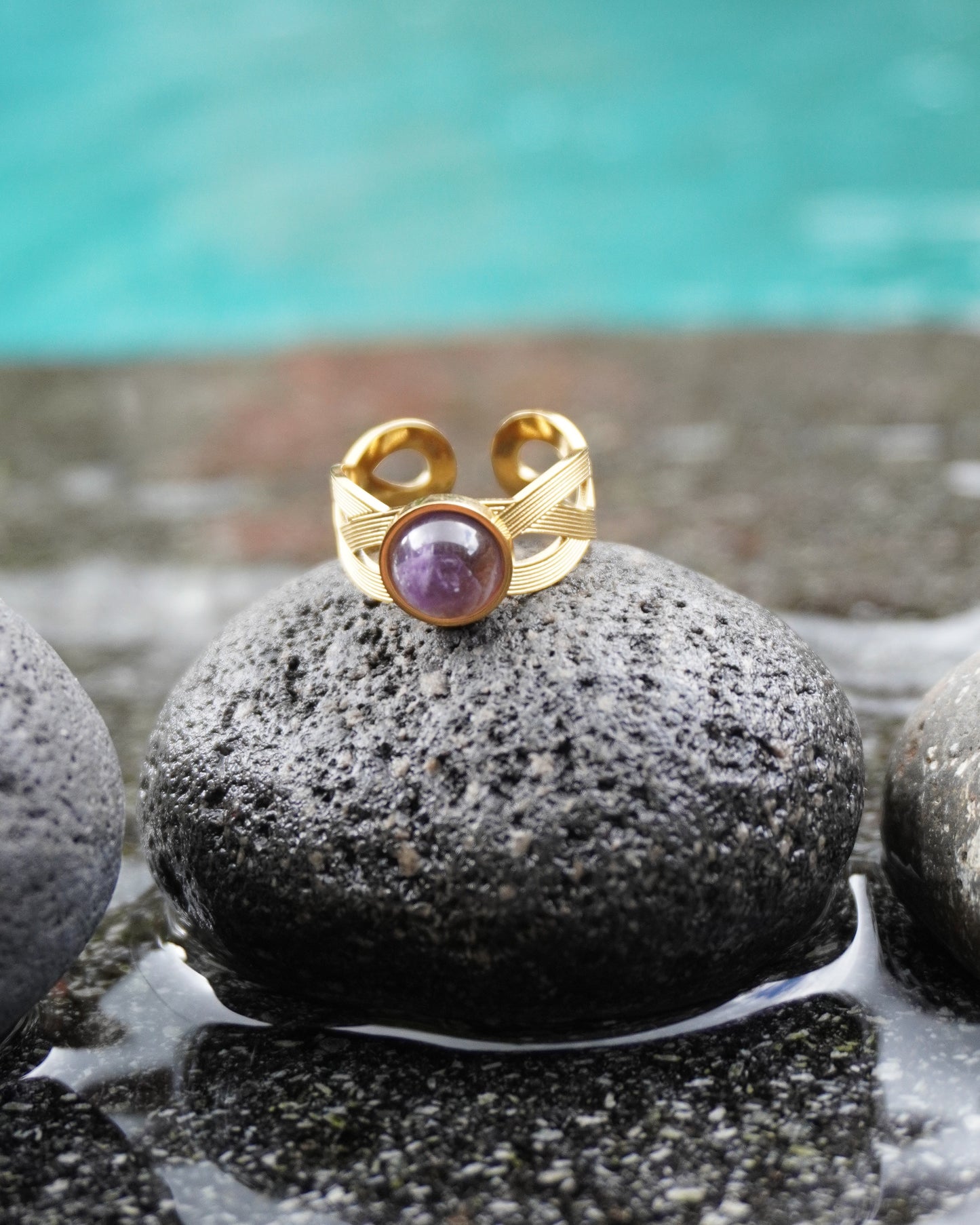 Bague SARA LA KALI en Amethyste