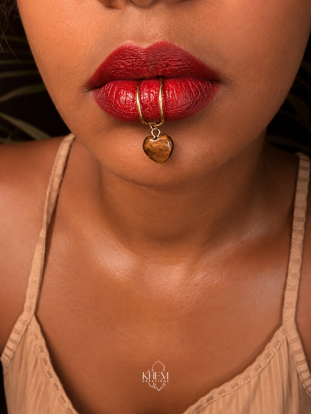 Lip Cuff Soleya – Bijou de Lèvre Réglable